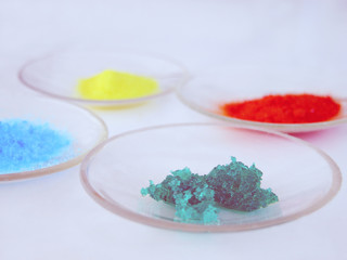 colorful substances