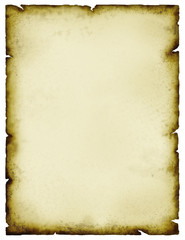 stained parchment
