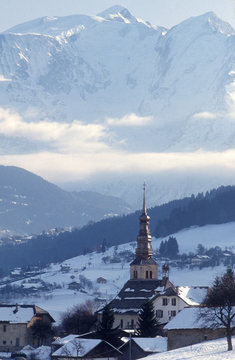 combloux-hte savoie-mt blanc face nord