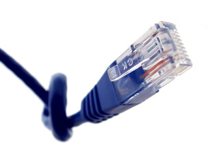 network cable with knot