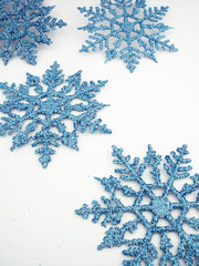 blue snowflakes 3