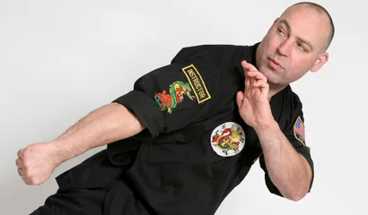 Photo sur Plexiglas Arts martiaux martial arts instructor