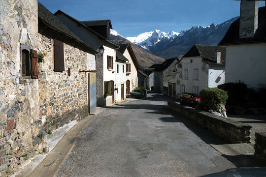 village en vallée d'aspe