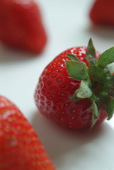 strawberry close up
