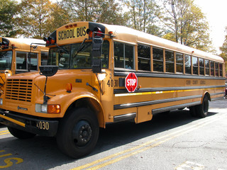 Fototapeta na wymiar Autobus szkolny