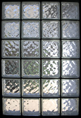 glass brick window