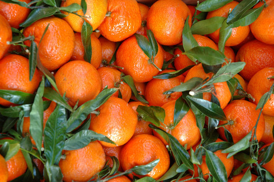 cageot de mandarines