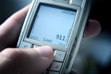 911 call - obrazy, fototapety, plakaty
