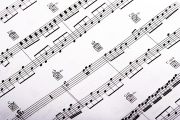 music sheet