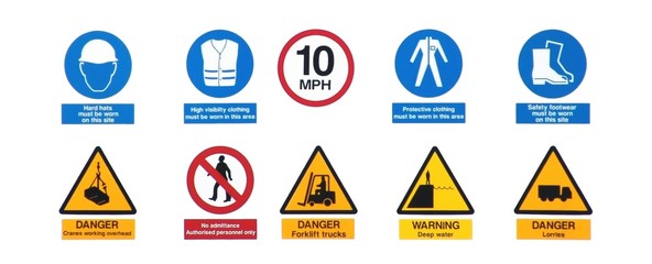 industrial signs