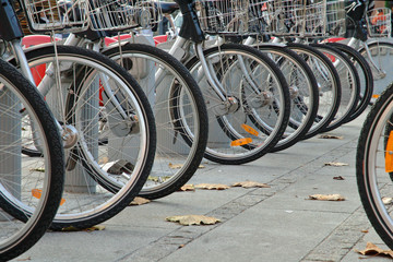 roues de bicyclette