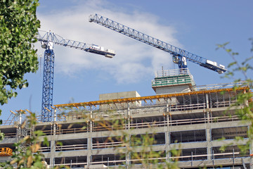 construction bleutée