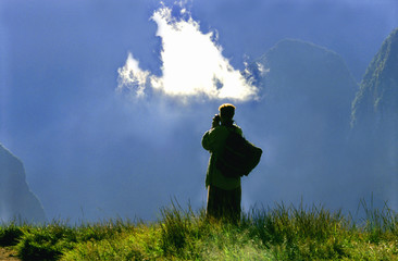 prendre une photo d'un nuage