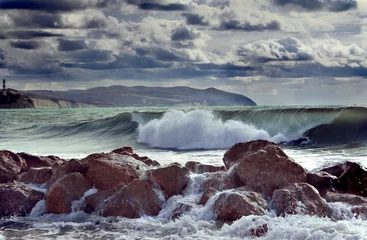 mer, vagues, ciel