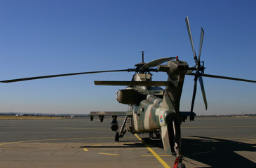 rooivalk port side back