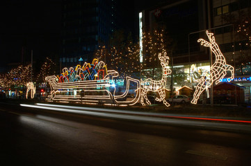 weihnachtliche lichtinstallation #2