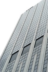 Fototapeta na wymiar multistorey glass building
