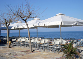 cafe by the sea
