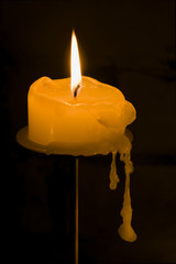 dripping candle