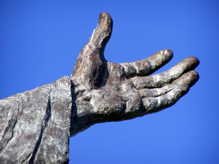 st. benedict's hand