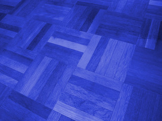 blue parquet abstract