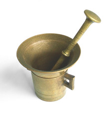 antique mortar