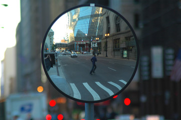  mirrored pedestrian crossing 2