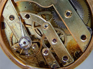 mécanisme montre à gousset