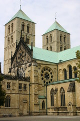 Fototapeta na wymiar katedry w Münster (Westfalia)