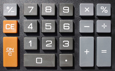 numeric keys