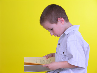 boy with a book 1