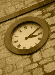 Fototapeta na wymiar church clock