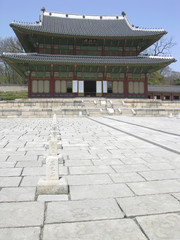 Naklejka premium korean palace