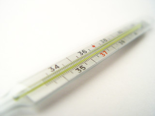 thermometer in close up