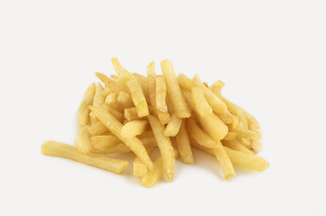 french fry isolated