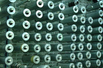 rouleaux d'imprimerie