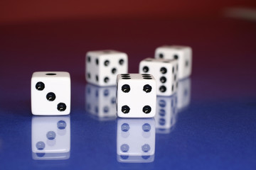 gamble with dice