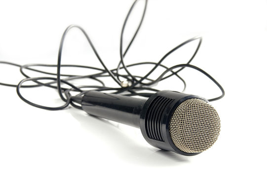 microphone and cord