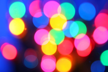 blurred lights