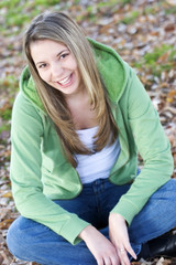 laughing woman