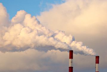 pairs bringing down from pipes on a strong frost