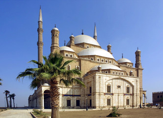 Fototapeta na wymiar Mohammed Ali meczet