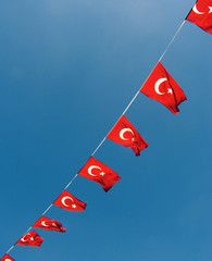 turkish flags