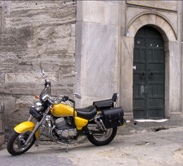 Naklejka na ściany i meble motorbike