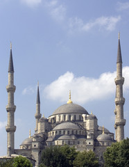Fototapeta na wymiar blue mosque 13