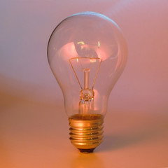 clear lightbulb