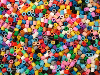 Fototapeta na wymiar colorful beads