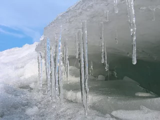 Photo sur Plexiglas Arctique icicles