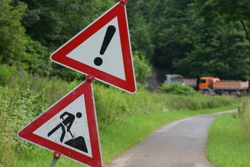 baustellenzufahrt