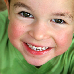 sourire d'enfant